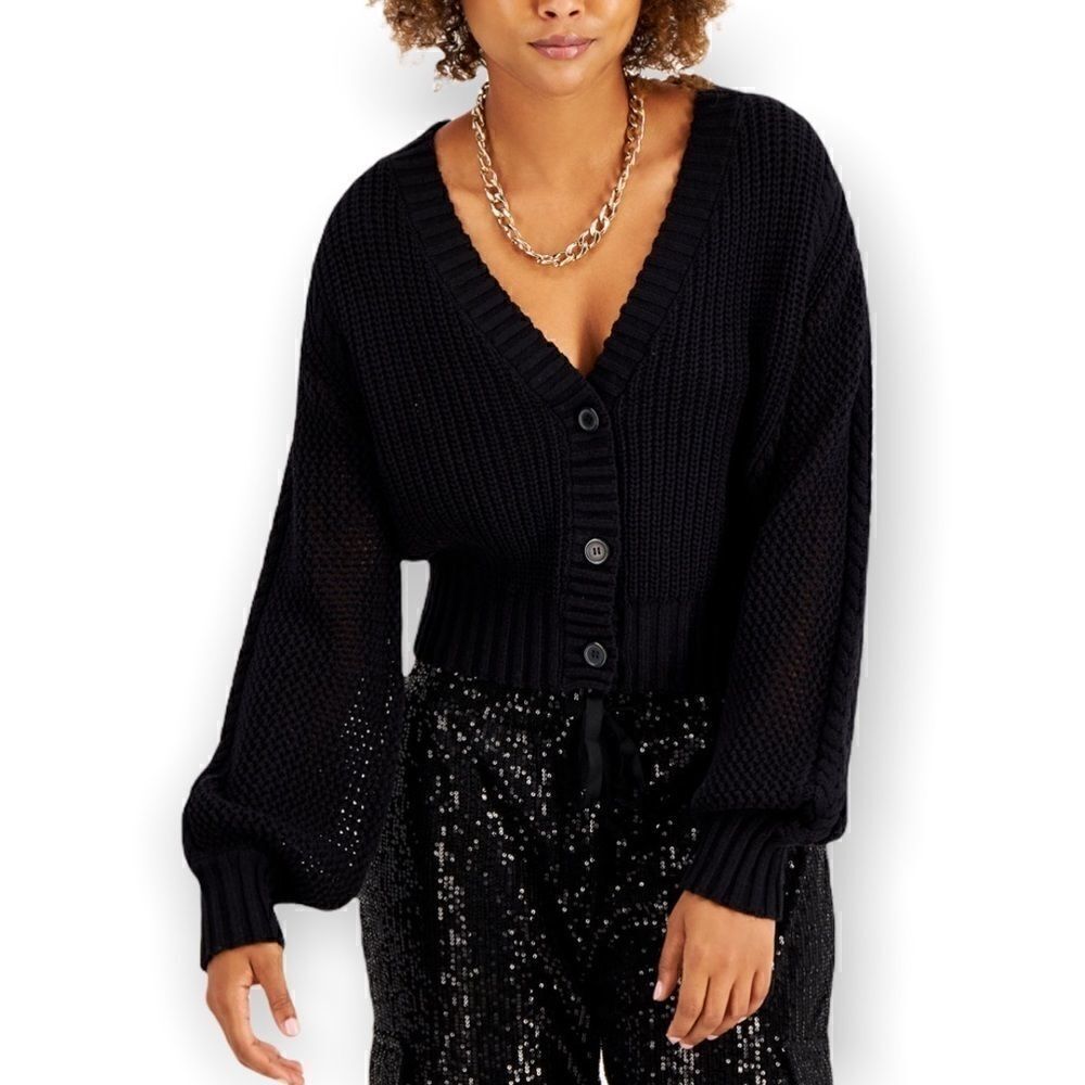 INC International Concepts Women’s Cotton Mixed-Stitch in the Size Medium